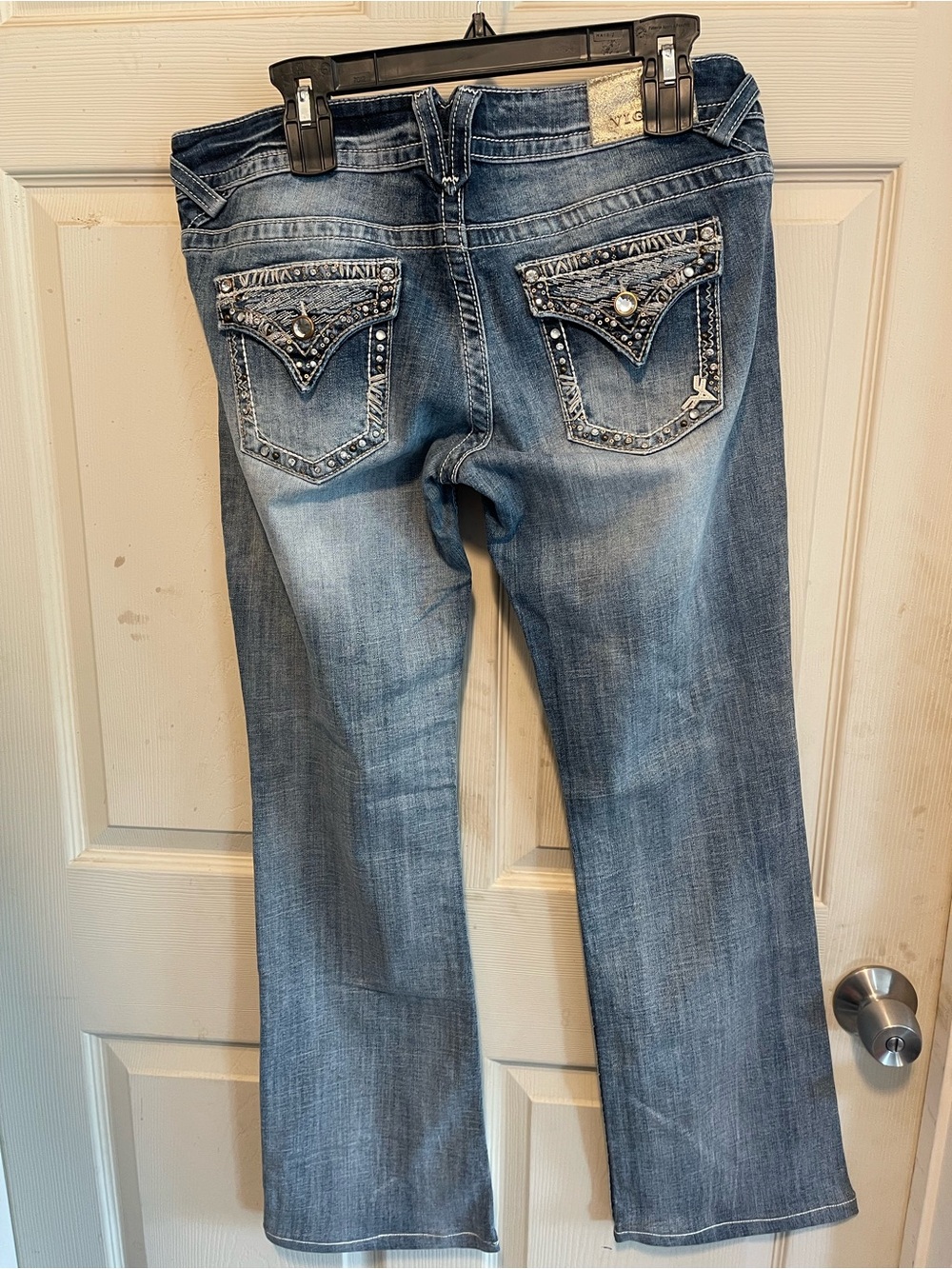 Vigoss jeans- the New York- boot cut. Size 11/12. Hemmed to 31
